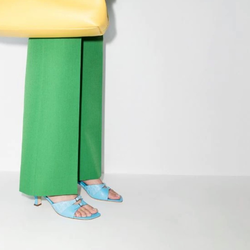 By Far Noor Leather Mules